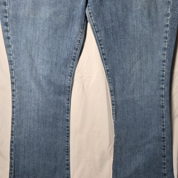 Vintage Levi's 515 Nouveau Bootcut Womens Dark Wash Jeans Size 12 Large - Picture 3 of 16